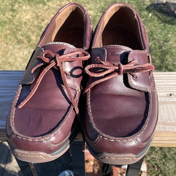 New Balance mens Brown Boat Shoes with Leather Material size 8.5 - Picture 10 of 10